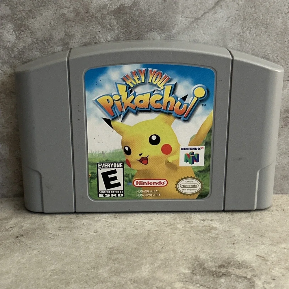 Hey You, Pikachu (Nintendo 64, 2000) N64 Cartridge Only